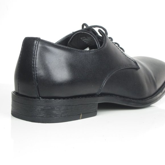 Alfani Rye Oxford lace-up dress shoes black leathe main image 7